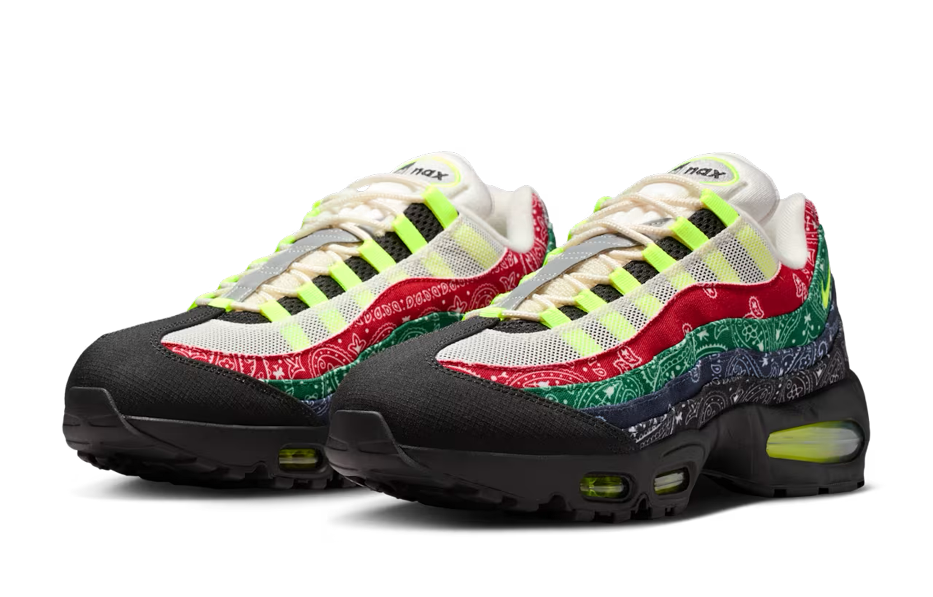 3/11発売｜Nike Air Max 95 Big Bubble "Paisley Bandana"｜抽選/販売/定価情報