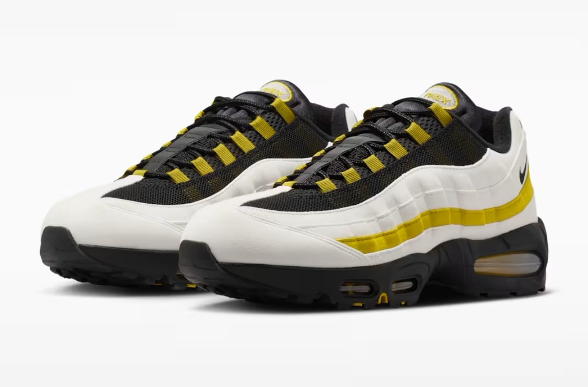 3/2発売|Nike Air Max 95 OG "White/Saffron Quartz/Black"|抽選/販売/定価情報