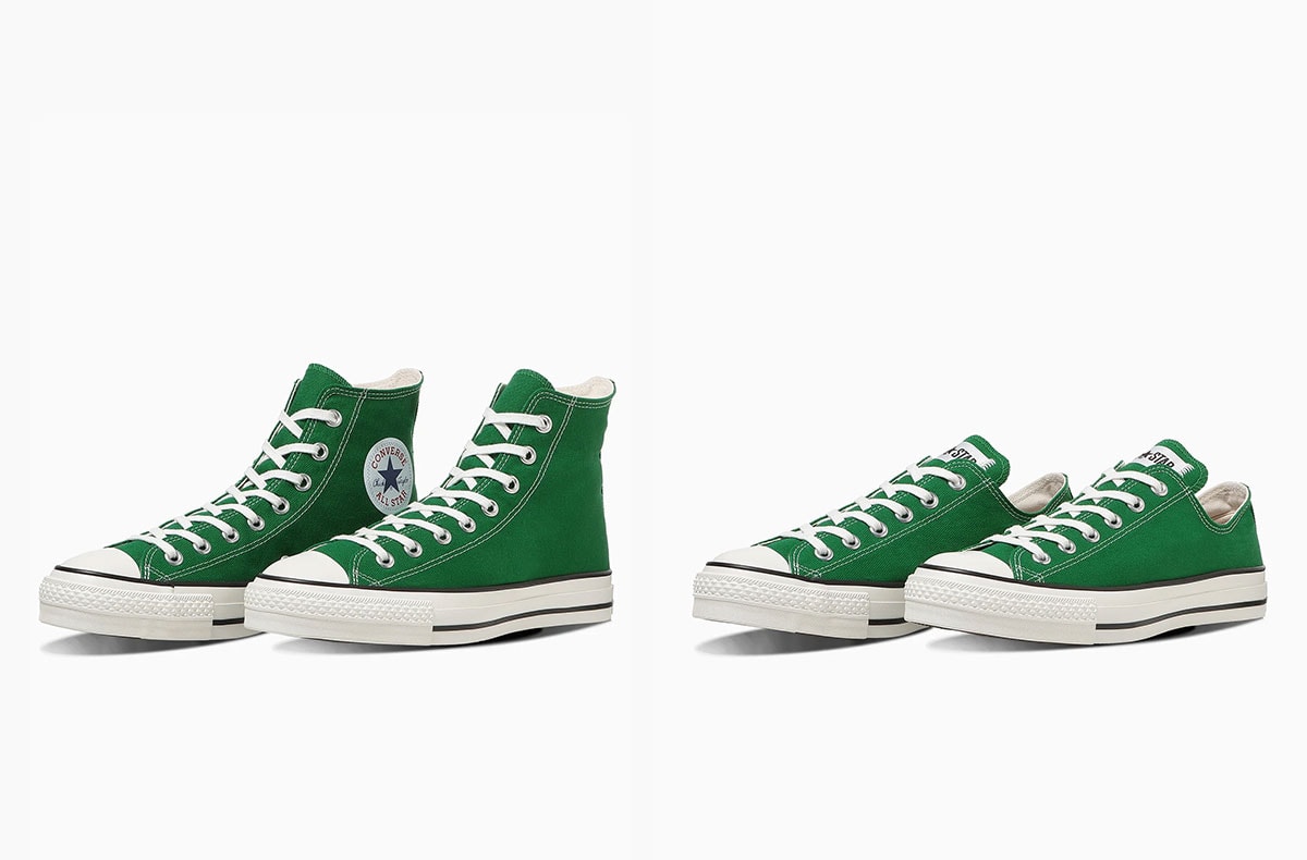 3/10発売|CONVERSE ALL STAR CANVAS ALL STAR J OX / HI "TREE GREEN"|抽選/販売/定価情報
