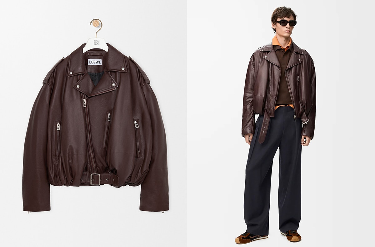 26SSのレザージャケットは"短丈"が正解。GUCCI、LOEWEなど、メゾンに学ぶ最新の着こなし術とおすすめアイテムを一挙紹介