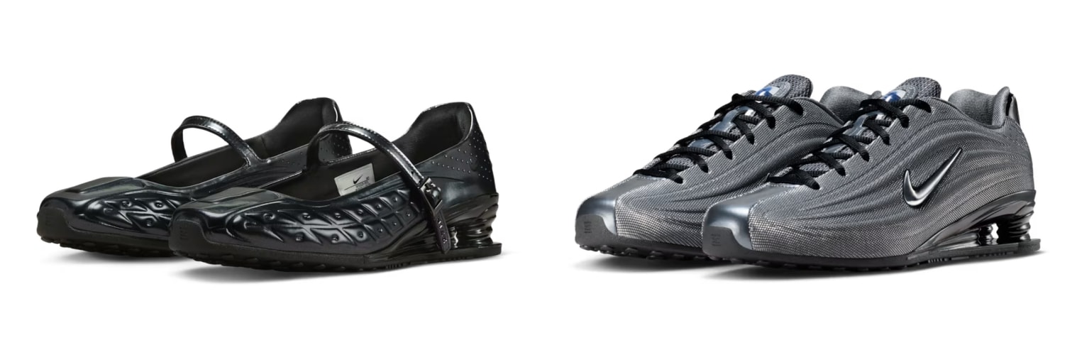 ネイキッド コペンハーゲン × ナイキ ショックス Z カリストラ ブラック/オフホワイト & ショックス Z メタリックヘマタイト/ウルフグレー