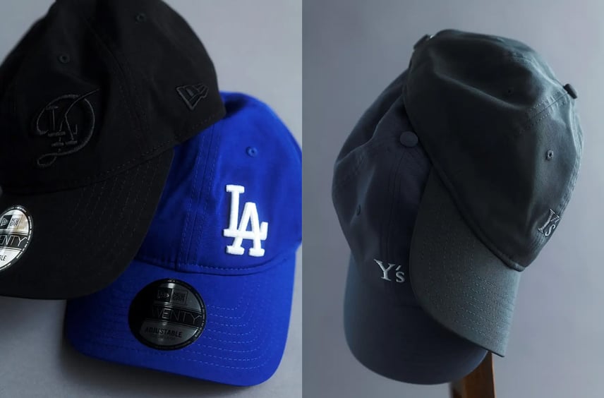 Y's × New Era® ドジャース別注モデルを含む最新コレクションが登場!デシン素材が織りなす「9TWENTY」が3/13より発売
