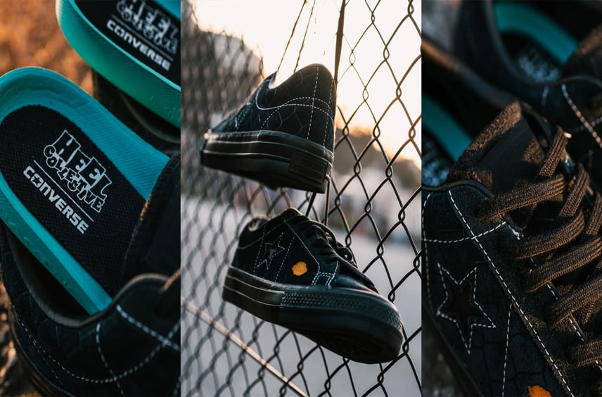 3/17発売|CONVERSE SKATEBOARDING × HEEL COLLECTIVE ONE STAR SK "BLACK MONOCHROME"|抽選/販売/定価情報