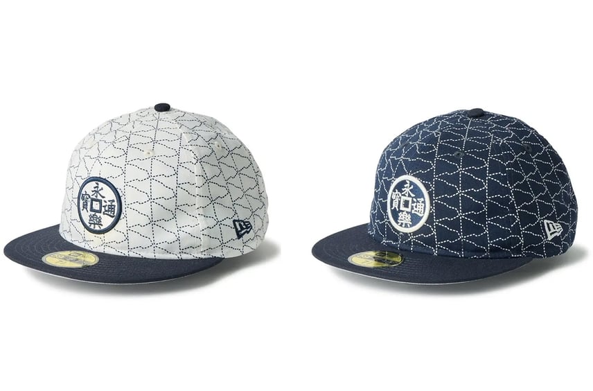 New Era® × 永楽屋 コラボコレクション第4弾が登場!伝統の刺子調をまとったキャップが3/12より発売