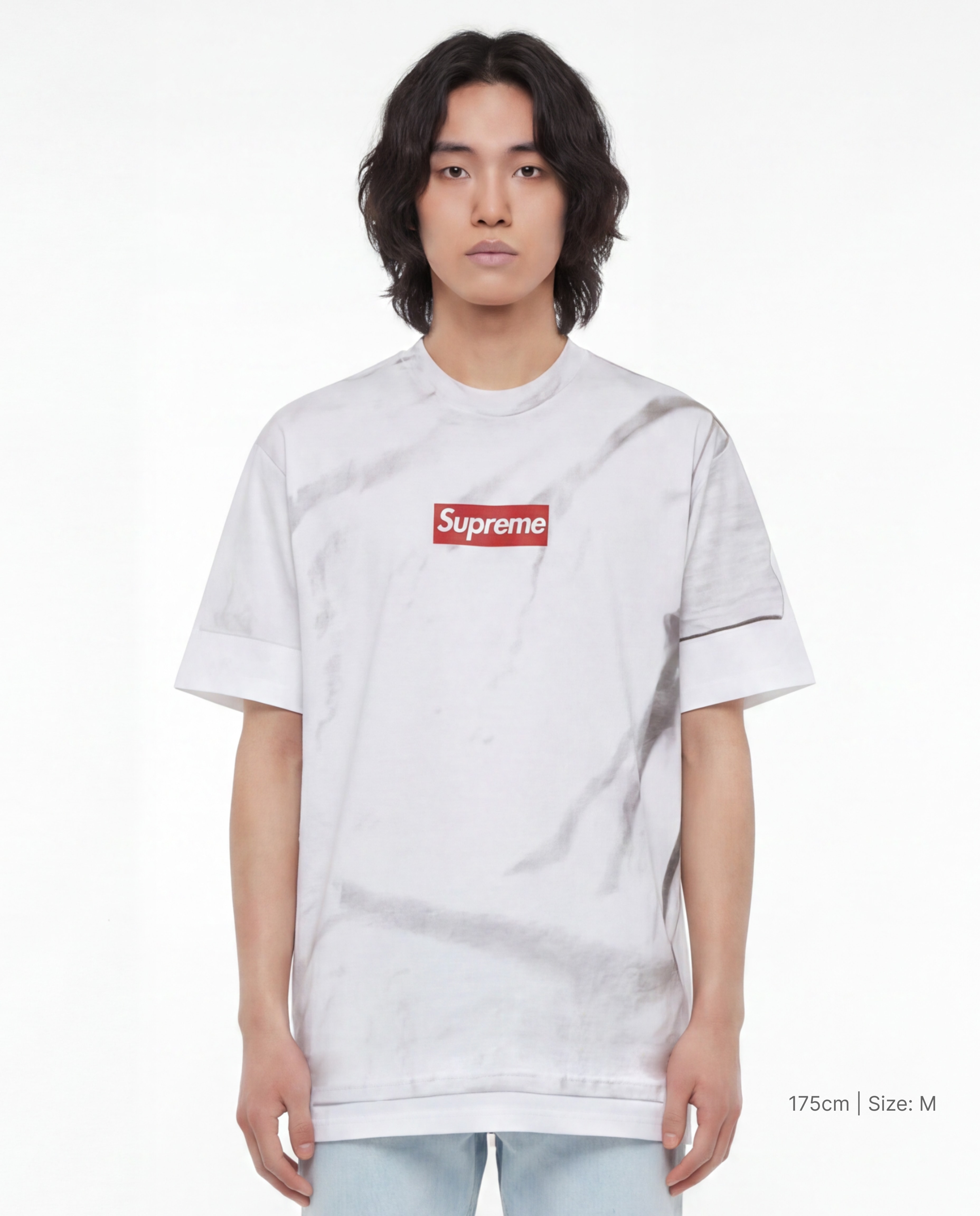 Supreme x MM6 Maison Margiela Box Logo Tee Supreme x MM6 Maison Margiela Box Logo Tee