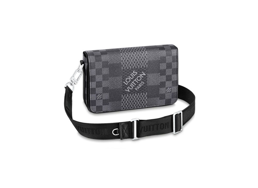 ルイ・ヴィトン ステュディオ・メッセンジャー ダミエ・グラフィット  