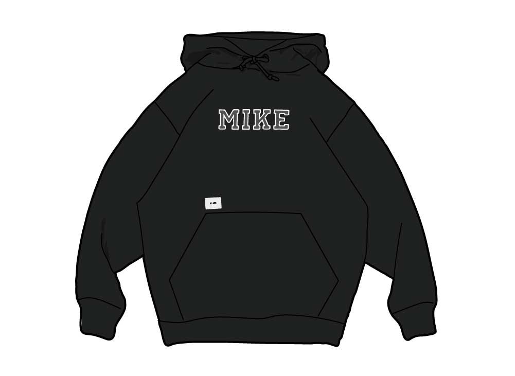 WTAPS ブラック ACADEMY HOODY COTTON クリーニング済