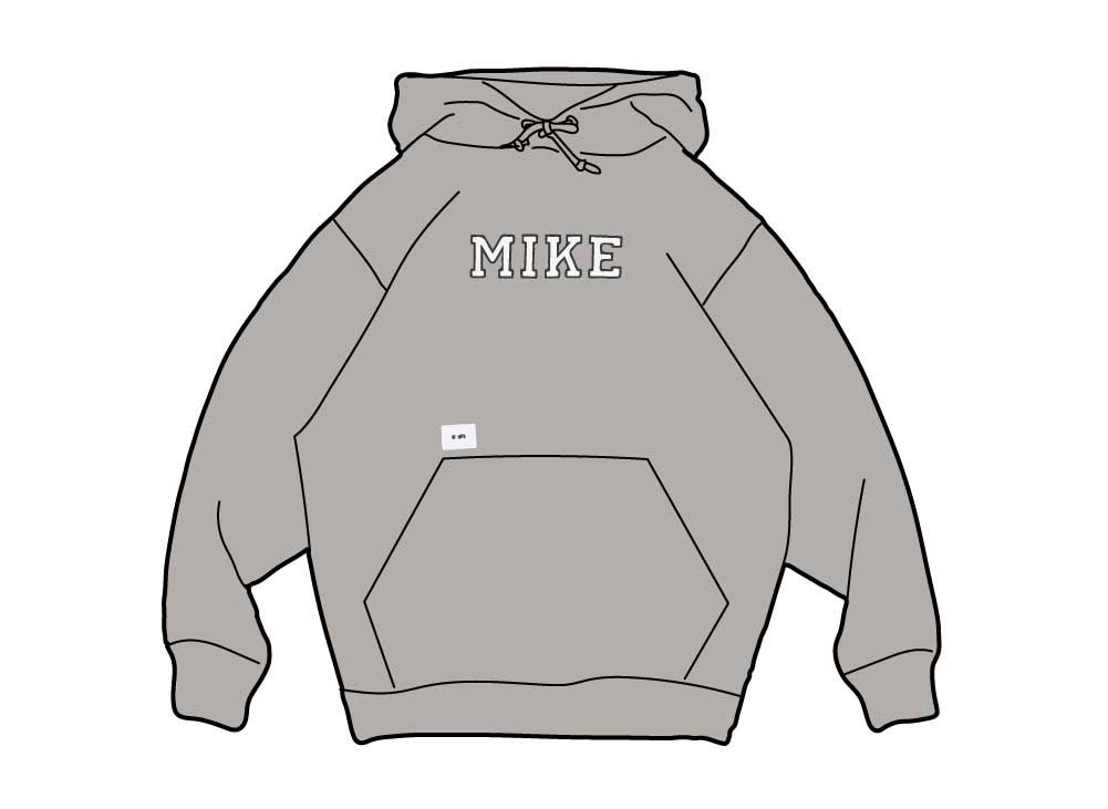 WTAPS ACADEMY/HOODY/COTTON アッシュ グレー