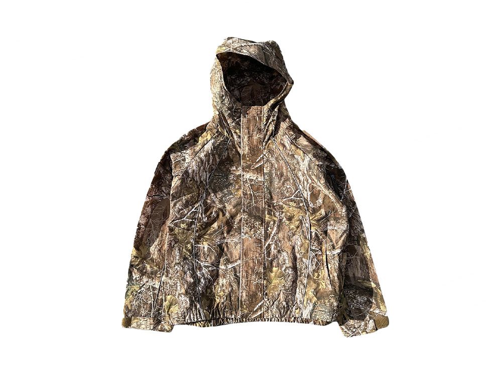 9090 Piping Shell Hooded Jacket ライトグレーXL