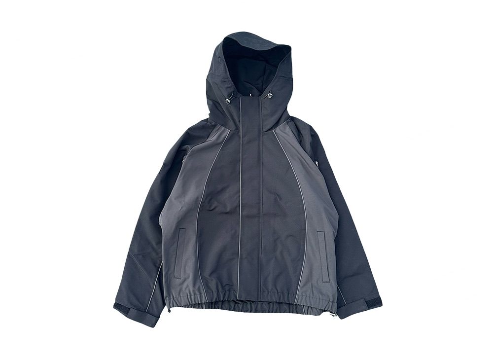 9090 Piping Shell Hooded Jacket