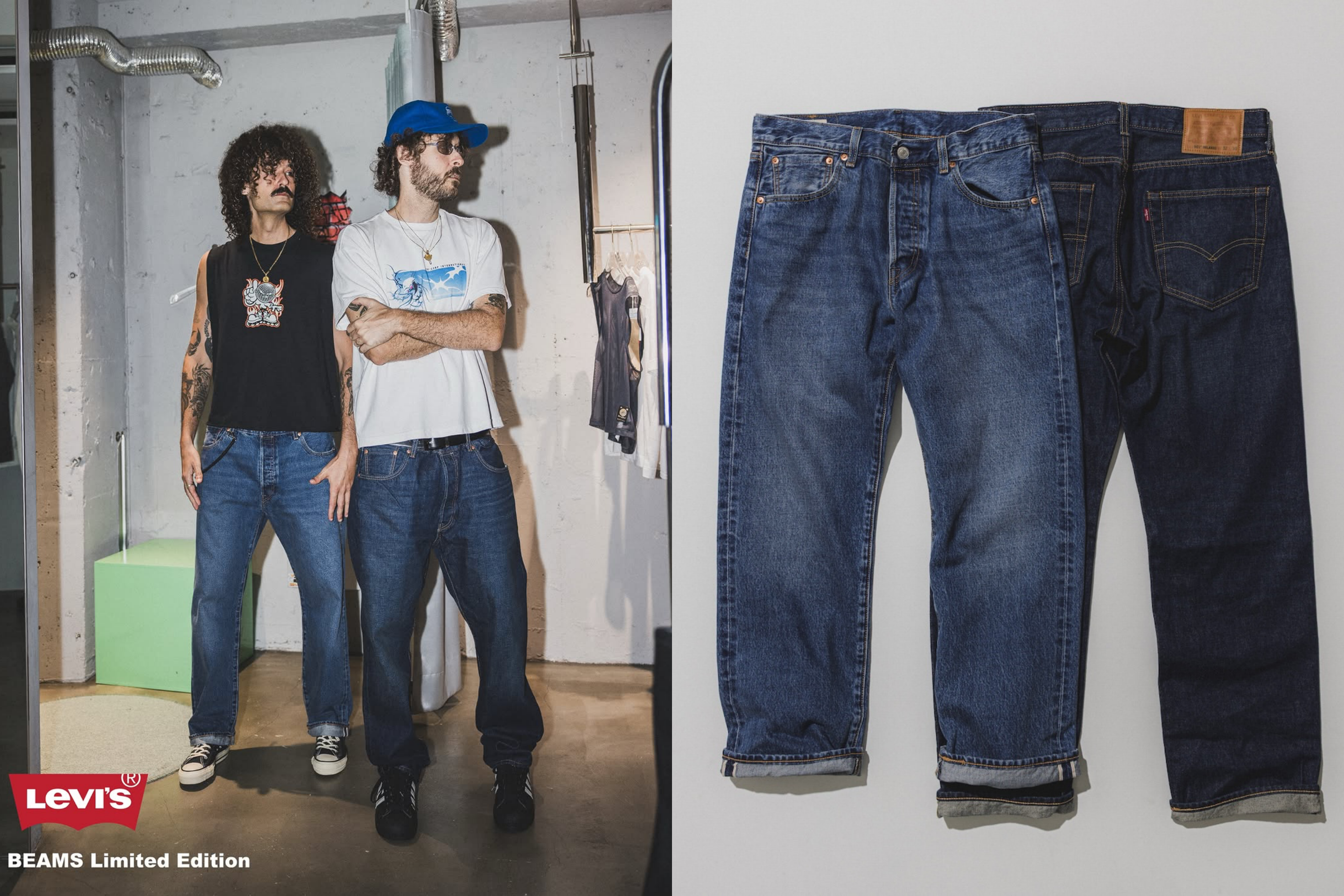 BEAMSよりLevi’s® 501® RELAXEDの限定モデルが8/22発売!今回はレングス28、30の2タイプがラインナップ
