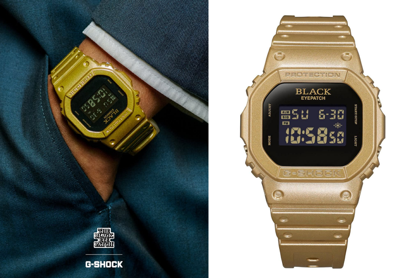 BlackEyePatch × G-SHOCKの最新コラボモデルが10/1より予約開始!存在感を放つ煌びやかなゴールド&ブラックカラーに注目