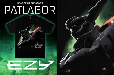GEEKS RULEより『機動警察パトレイバー EZY』とのコラボTシャツが5/23より発売!神秘的なグラフィックを多色刷りで表現