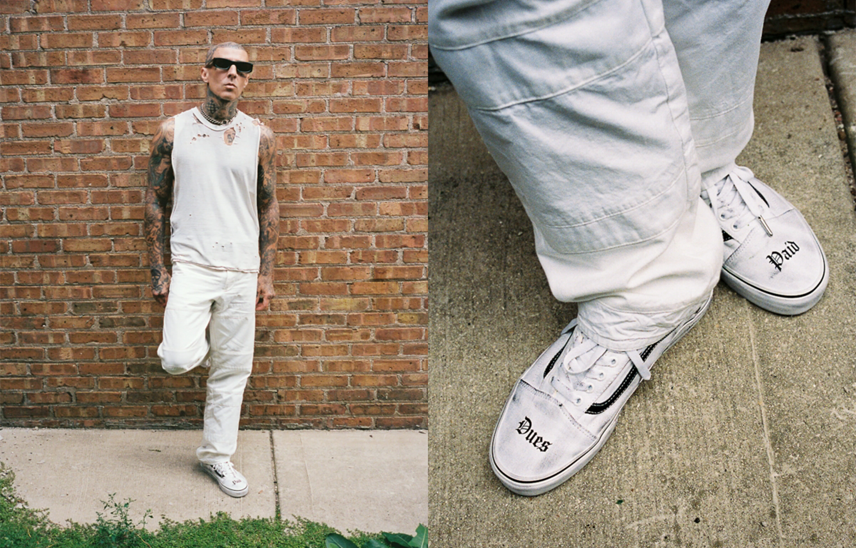 6/18発売|Travis Barker × Vans Old Skool "Dues Paid/White"|抽選/販売/定価情報