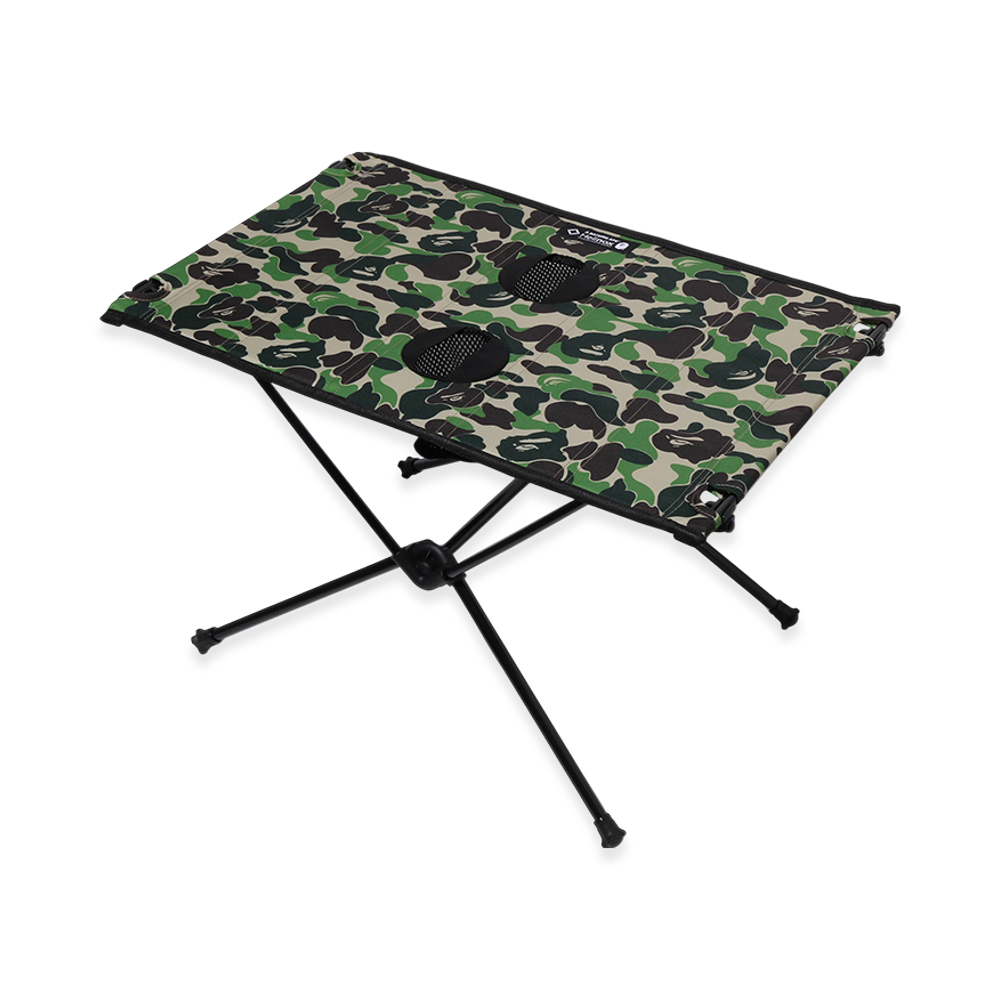 A BATHING APE x Helinox ABC CAMO TABLE ONE HARD TOP "Green"