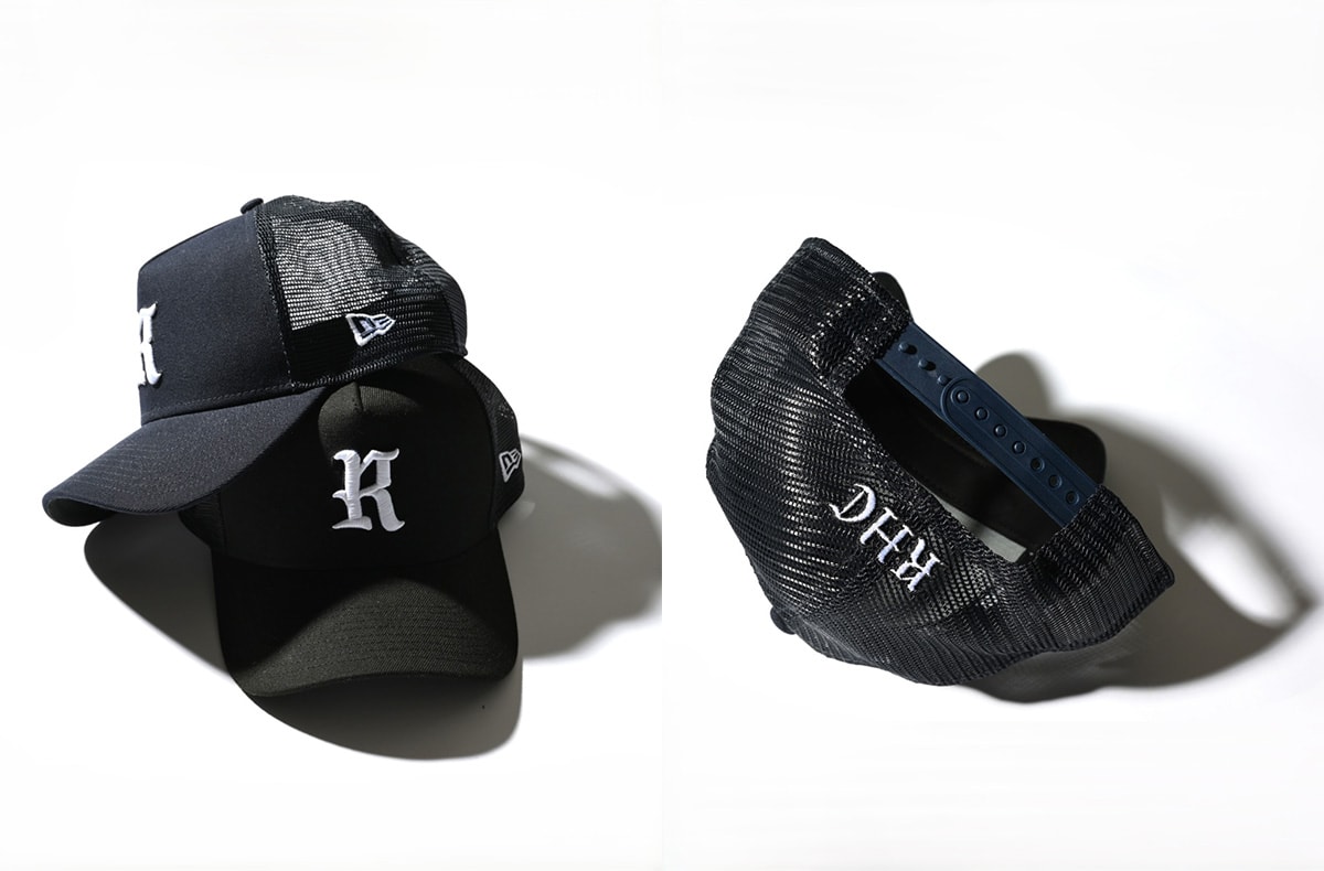 RHC Ron Herman x NEW ERA 9Forty R Logo Mesh Cap RHC Ron Herman x NEW ERA 9Forty R Logo Mesh Cap
