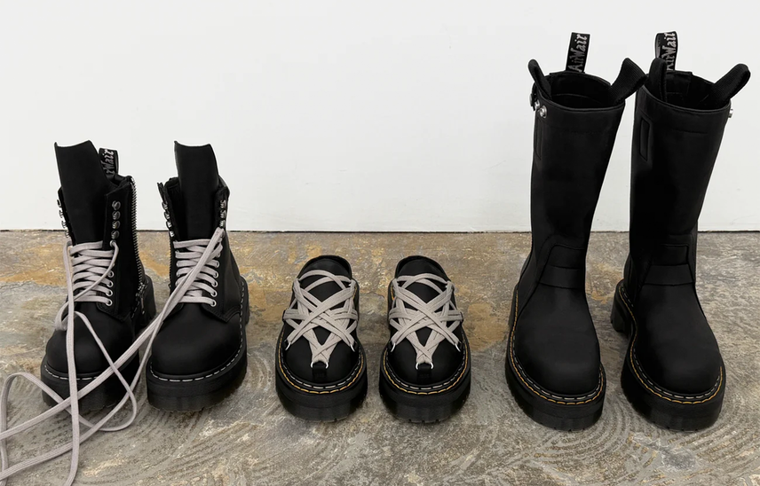 9/18発売|Rick Owens × Dr. Martens 26FW collection|抽選/販売/定価情報