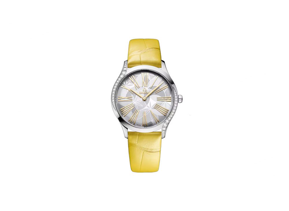 OMEGA オメガ◾️トレゾア ◾️ダイヤベゼル レザーベルト OMEGA オメガ◾️トレゾア ◾️ダイヤベゼル レザーベルト
