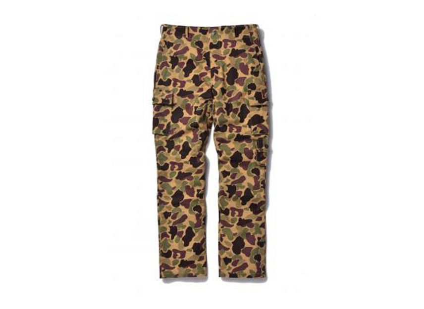 new! 1966 jungle short beo gam! the beo gam print is... THE REAL McCOY'S BEO GAM CAMOUFLAGE TROUSERS "Beige" | SNKRDUNK