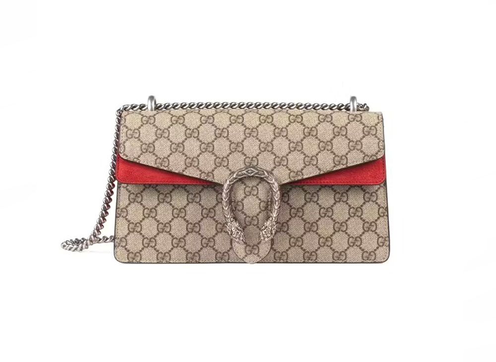 GUCCI Dionysus Small GG Shoulder Bag