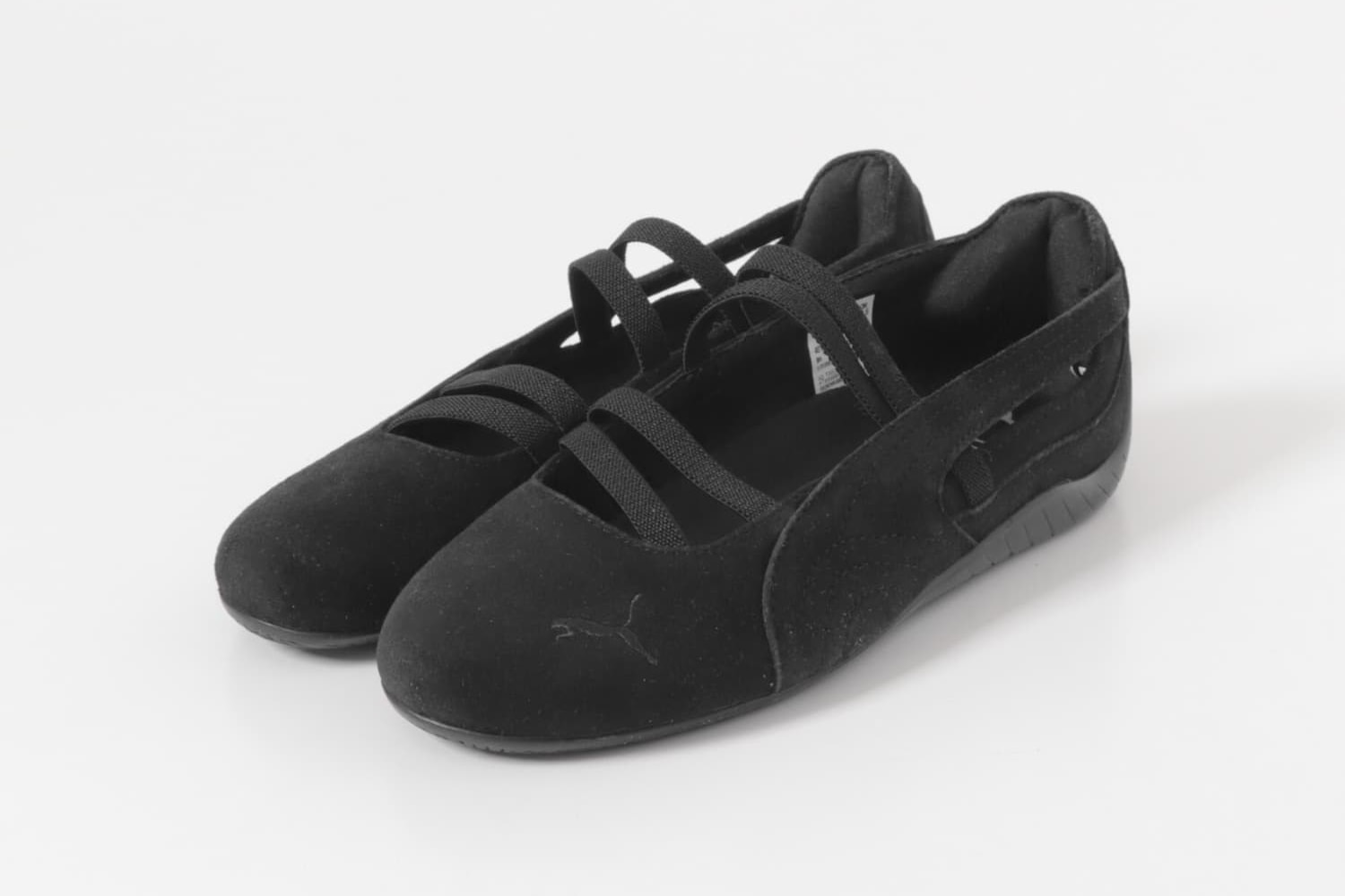 プーマ ウィメンズ スピードキャット バレエ ブラック 正面画像