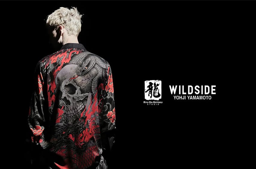 WILDSIDE × 龍が如くスタジオcollection第4弾!獅子堂康生や桐生一馬の「刺青」をコラージュした3型が3/25より発売
