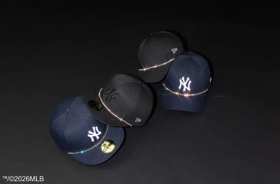 New Era®からスワロフスキーを使用した新作コレクションが登場!ヤンキースロゴなど全4種類のキャップが7/15より発売