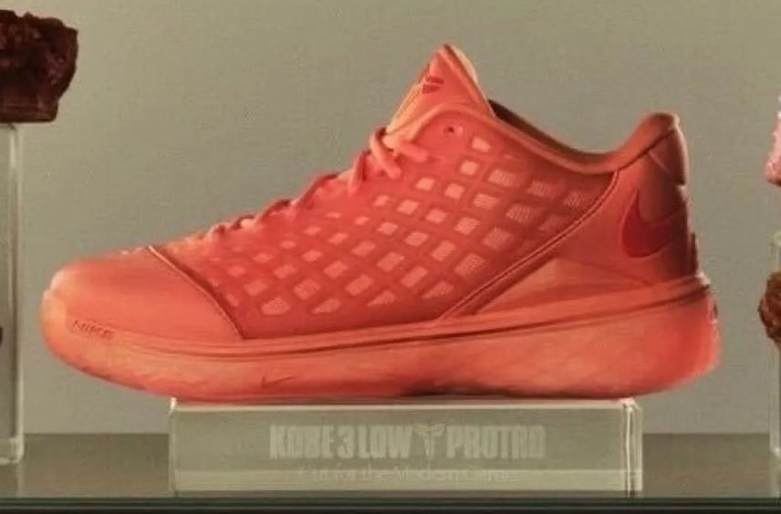 最新リーク|Nike Kobe 3 Low Protro "Atomic Pink"|抽選/販売/定価情報