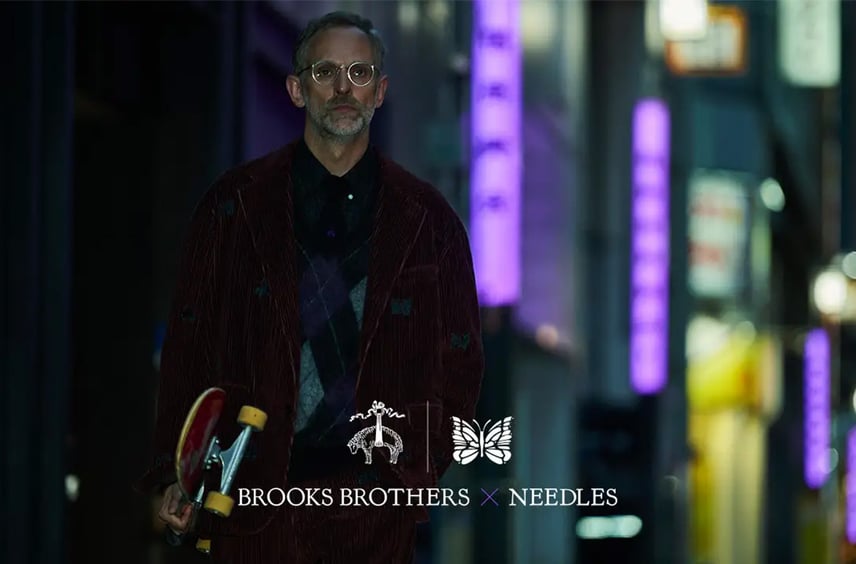 Brooks BrothersとNEEDLESの初コラボコレクションが9/2より発売!クラシックなアイテムに遊び心を加えた全7型が登場