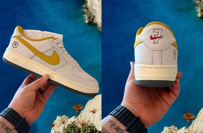 堀米 雄斗 × Nike SB Air Force 1 Lowの新カラー"イエロー"のサンプルが公開!