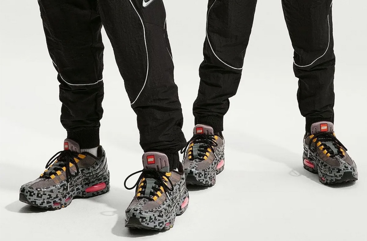 最新リーク｜LEGO × Nike GS Air Max 95 "Brick Pixel"｜抽選/販売/定価情報