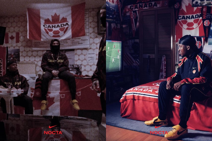 7/4発売|Drake NOCTA × Nike Cryoshot Tiempo '94 "World Cup/Canada/University Gold"|抽選/販売/定価情報