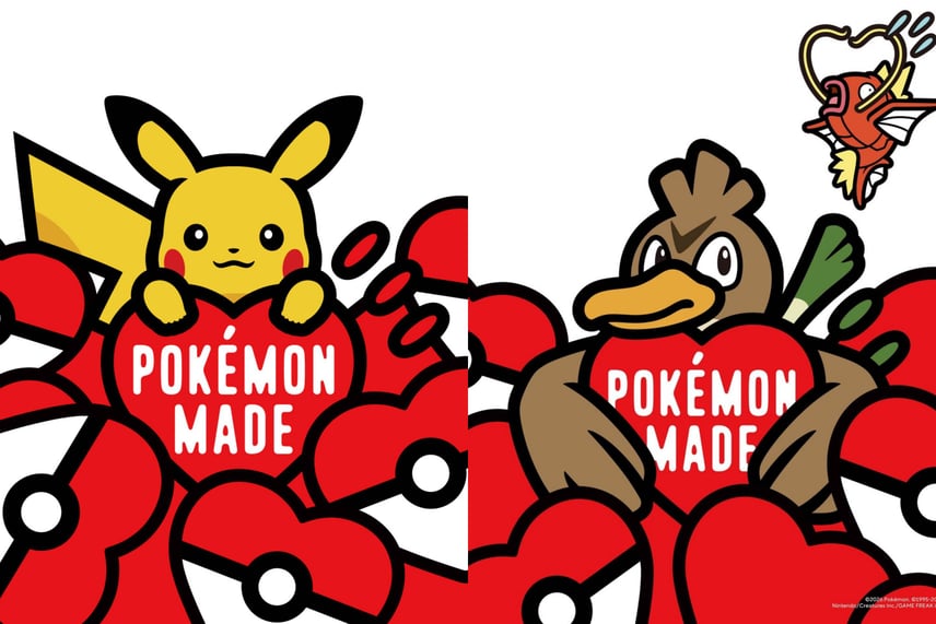 「HUMAN MADE × Pokémon」コラボが再び登場!第1弾のおさらいと第2弾のラインナップをチェックしよう