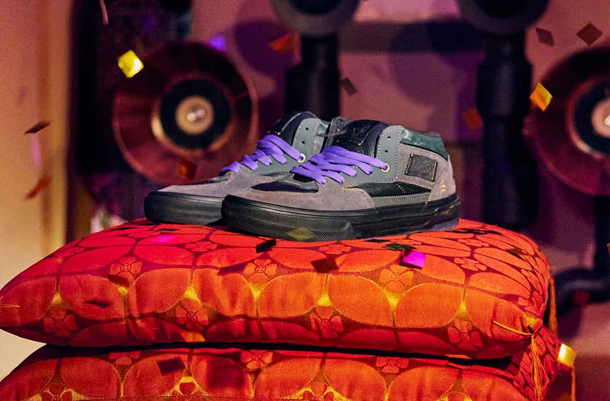 8/22発売｜Evisen Skateboards × Vans Skate Half Cab Wafflecup "Black/After Dark"｜抽選/販売/定価情報 