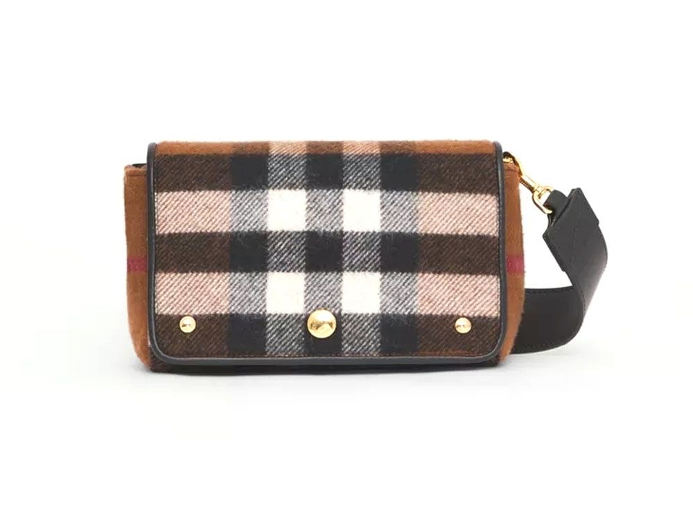 バーバリー　ヴィンテージチェック＆ナイロン バムバッグ 専用 BURBERRY ヴィンテージチェック バムバッグ ボディバッグ