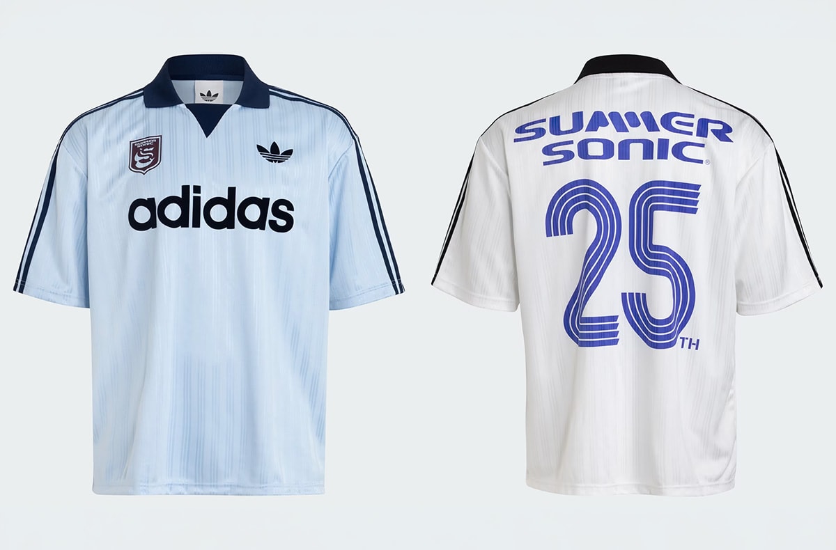 SUMMER SONIC 2026 × adidas Originalsのコラボアイテムが7/30より発売!サマソニ25周年の特別な一着に注目