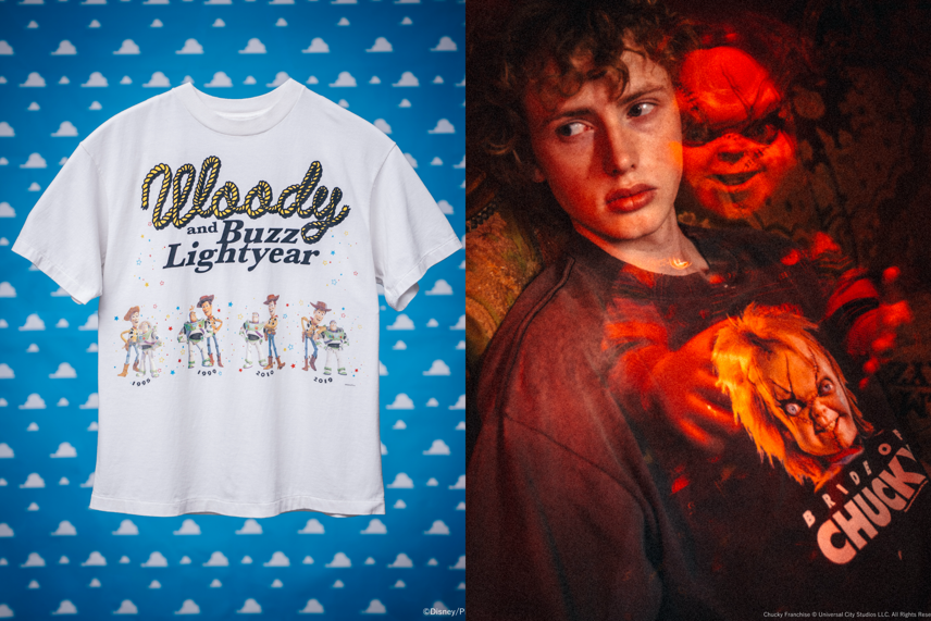 SAINT Mxxxxxx 26AW 第3弾が7/18より発売!『トイ・ストーリー』『チャッキー』のプリントTシャツがラインナップ