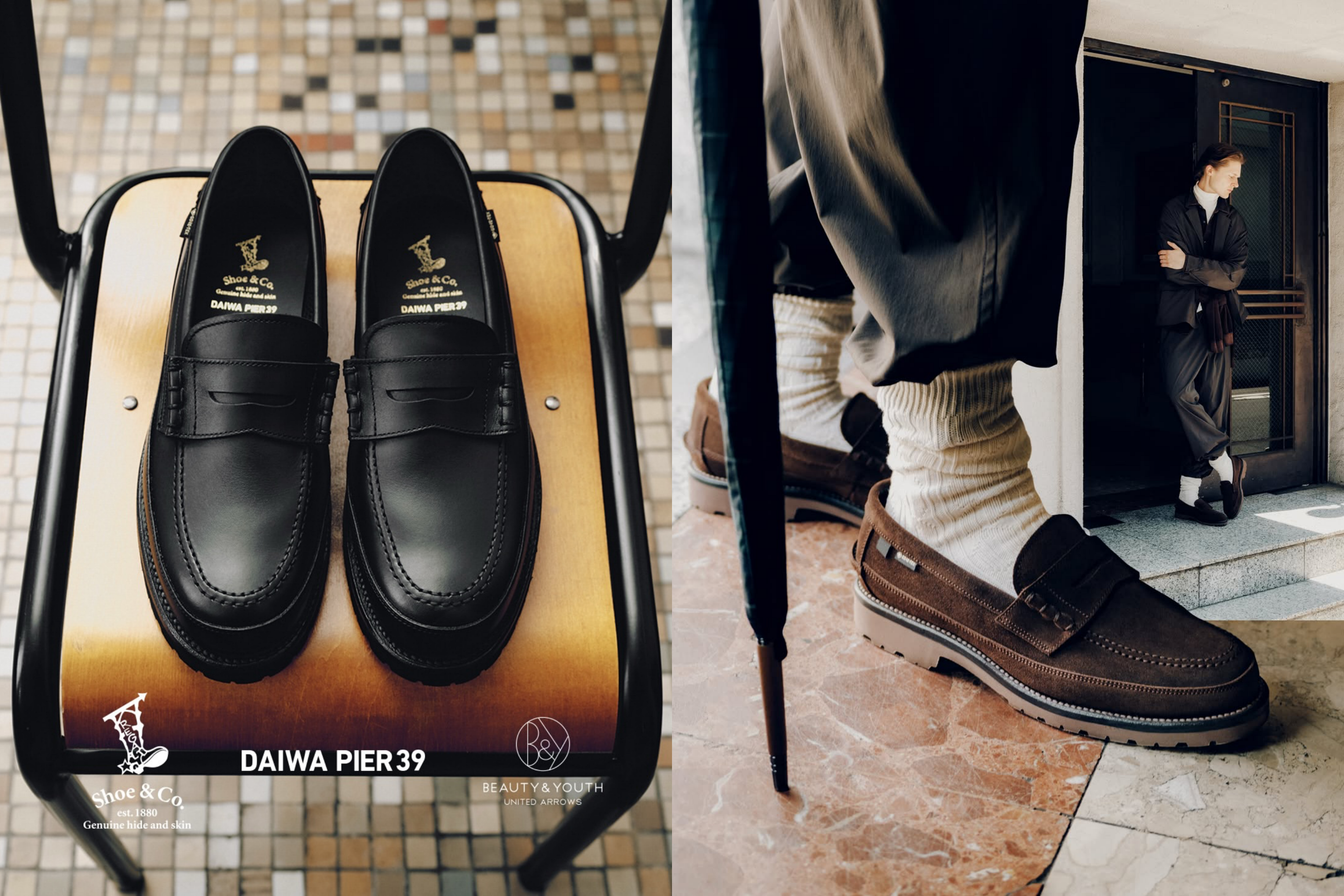 DAIWA PIER39 × REGAL Shoe & Co. Loafers GORE-TEX 2colors|抽選/販売/定価情報