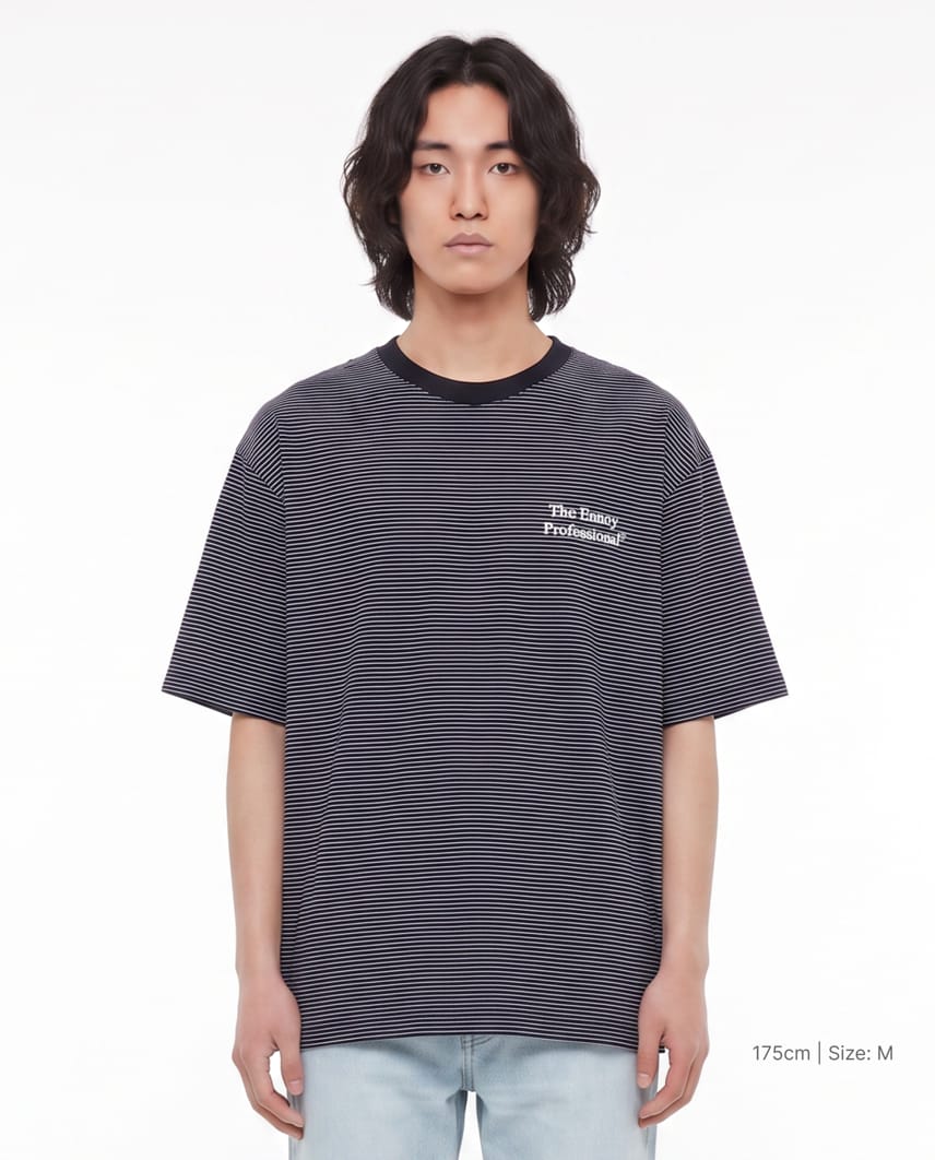 ENNOY 23SS S/S Border T-Shirt ENNOY 23SS S/S Border T-Shirt