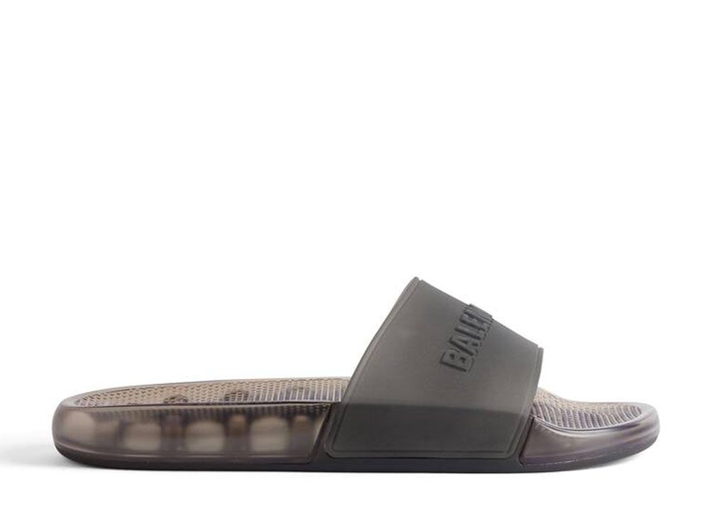 BALENCIAGA バレンシアガサンダルプールスライドサンダル3Dロゴ