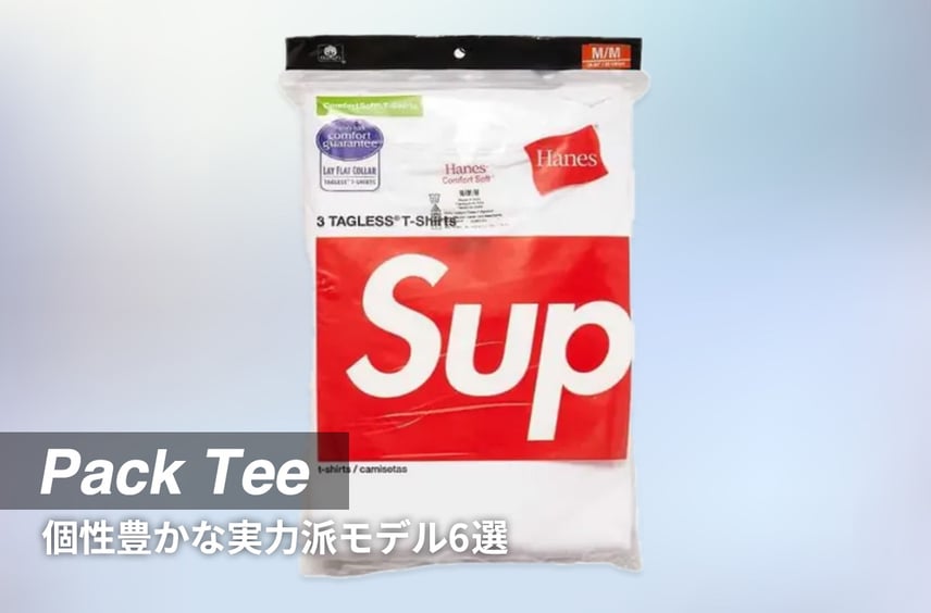 今年の"パックT"どうする? シュプリーム、エンノイ、マルジェラetc. 個性豊かな実力派モデル6選