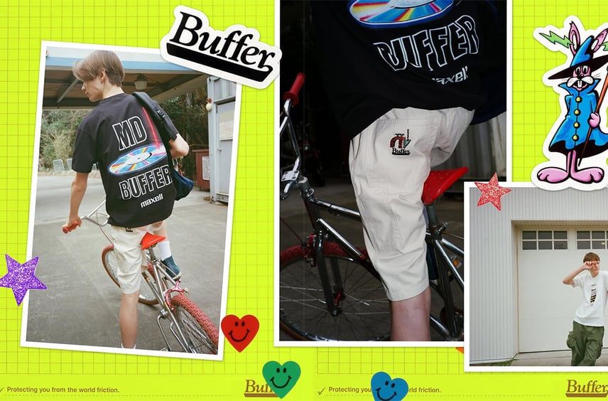 西山徹率いるBufferのデリバリー第2弾が5/2より発売!マクセルとのコラボアイテム3型がラインナップ
