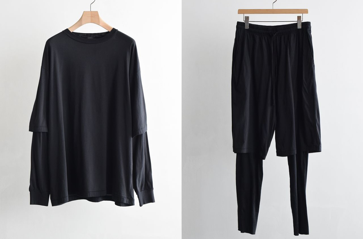 COMOLIの26AW 2ndデリバリーが7/24より発売！THINコットンのレイヤードTシャツやジップジャケットなどを展開 1枚目