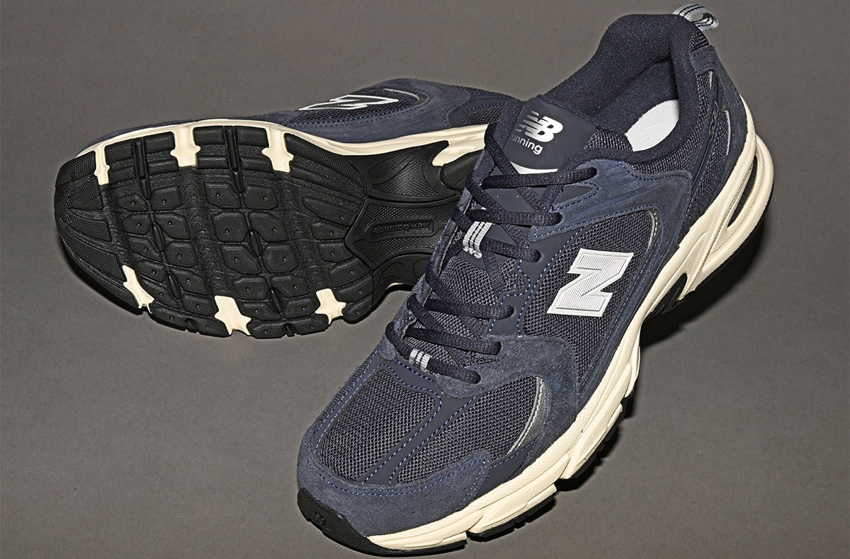 雑誌『Safari』別注のNew Balance 530が4/24より予約開始!ネイビー×オフホワイトで大人な雰囲気を演出