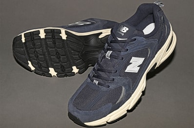雑誌『Safari』別注のNew Balance 530が4/24より予約開始!ネイビー×オフホワイトで大人な雰囲気を演出