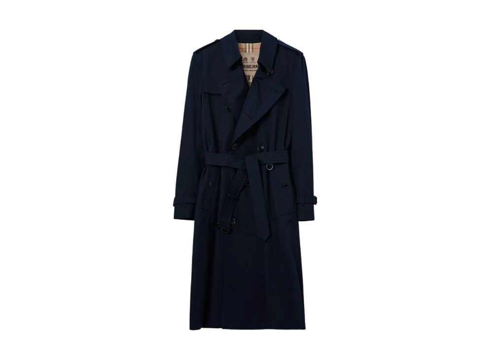 バーバリー メンズ ロング ケンジントン ヘリテージ トレンチコート  