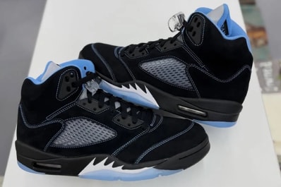 最新リーク|Nike Air Jordan 5 Retro "Black/University Blue" (2026)|抽選/販売/定価情報