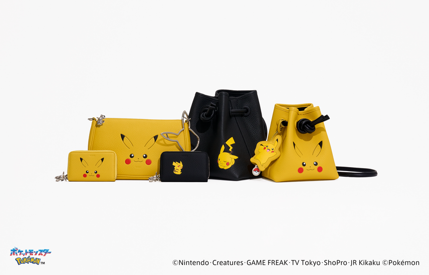 VASIC × Pokemon collectionが登場!人気ポケモンを落とし込んだ限定バッグ&レザー小物が8/5より発売