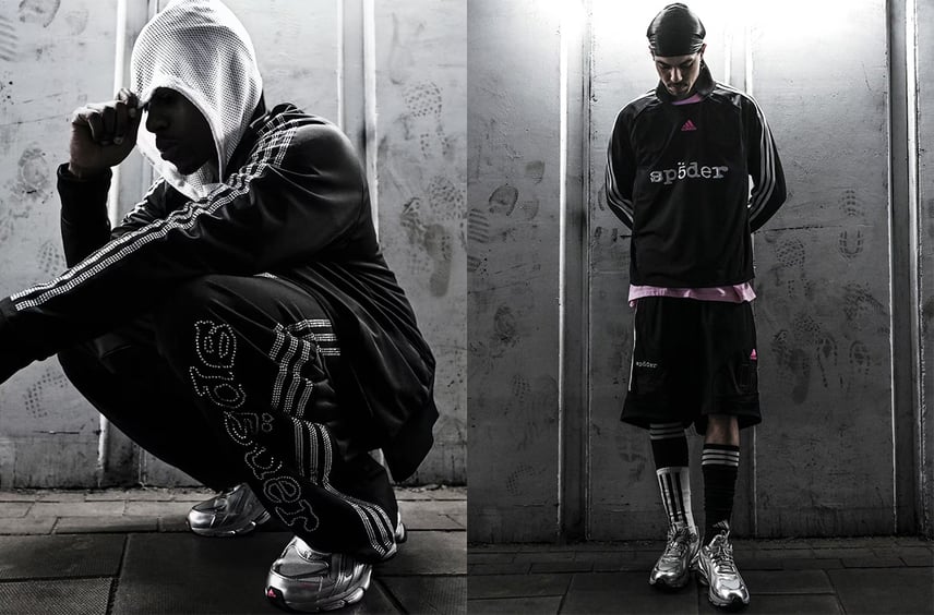 Sp5der × adidasの最新コラボコレクションが7/1より発売!立体的なプリントのフットボールジャージやラインストーンを配したトラックトップが登場