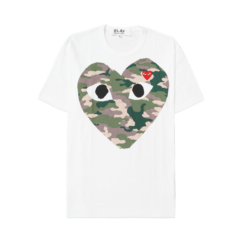 PLAY COMME des GARCONS AX-T242-051 "White"